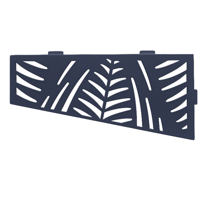 Tablette d'angle pour douche modèle Jungle