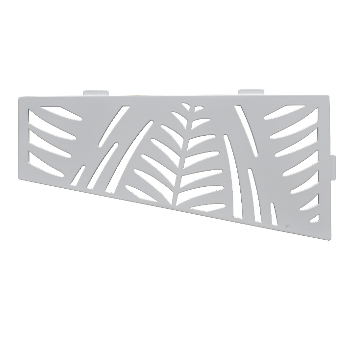 Tablette d'angle pour douche modèle Jungle