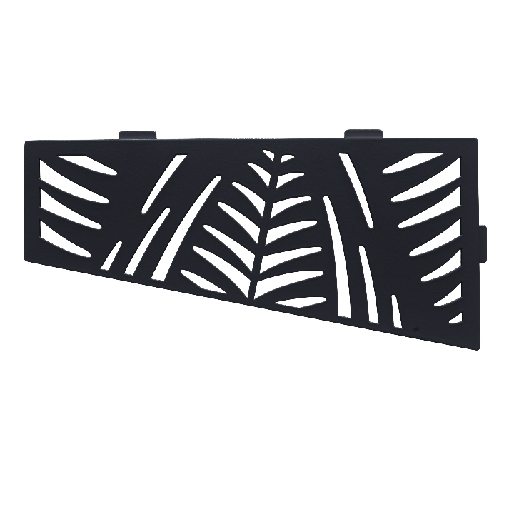Tablette d'angle pour douche modèle Jungle