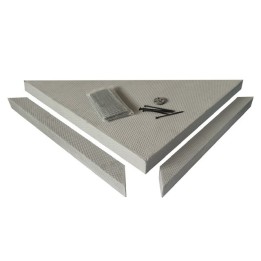Siège d'angle pour douche à carreler