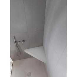Banc d'angle pour douche ou salle de bain