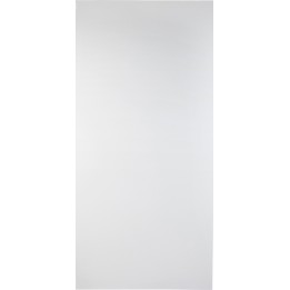 Panneau d'habillage pour douche en solid surface blanc lisse
