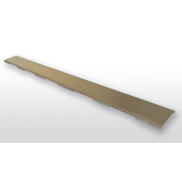 Grille de caniveau douche noir mat pour caniveau Marmox