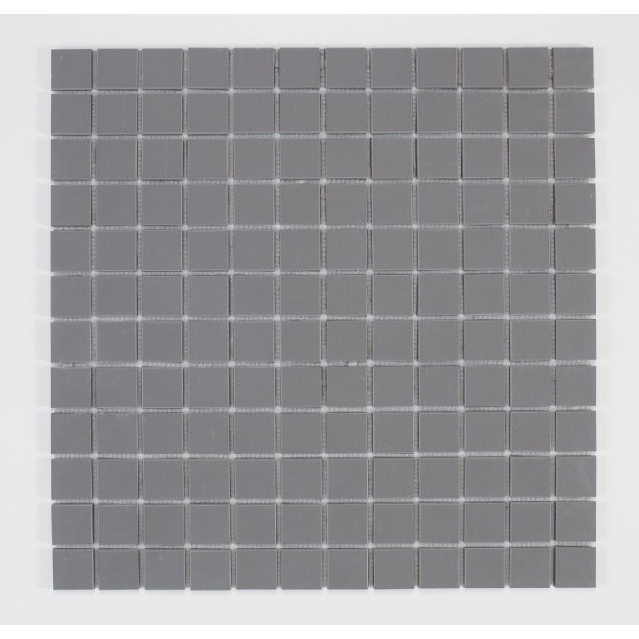 Mosaique solid surface mat et lisse 2,5 x 2,5 cm
