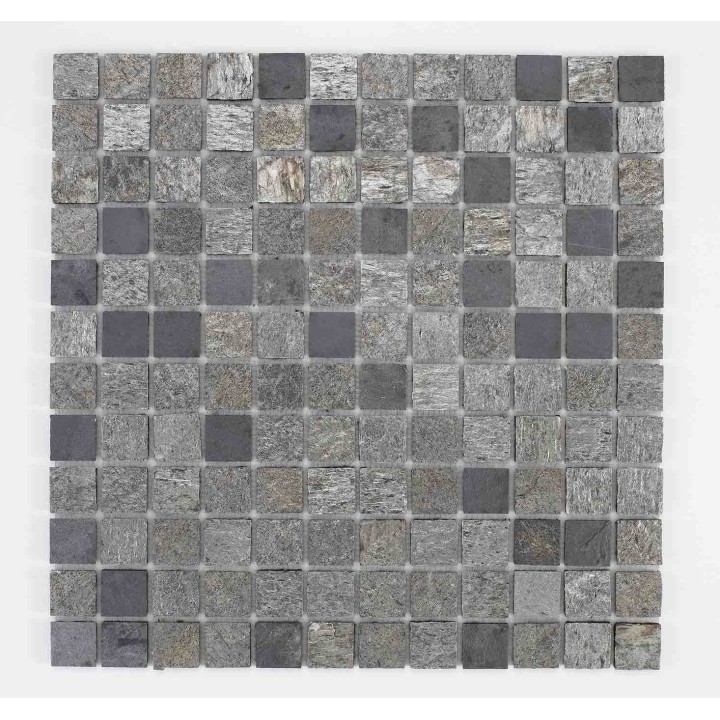Mosaique en pierre naturelle 2,5 x 2,5 cm