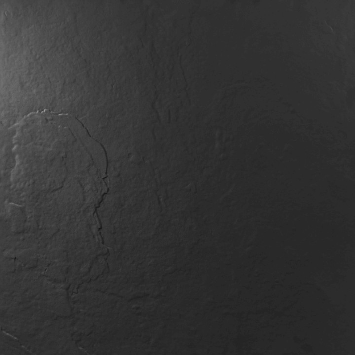 Receveur résine imitation ardoise - grille carrée centrée