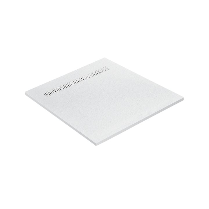 Receveur résine aspect granit grille caniveau
