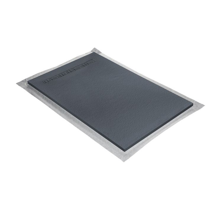 Receveur résine aspect granit grille caniveau