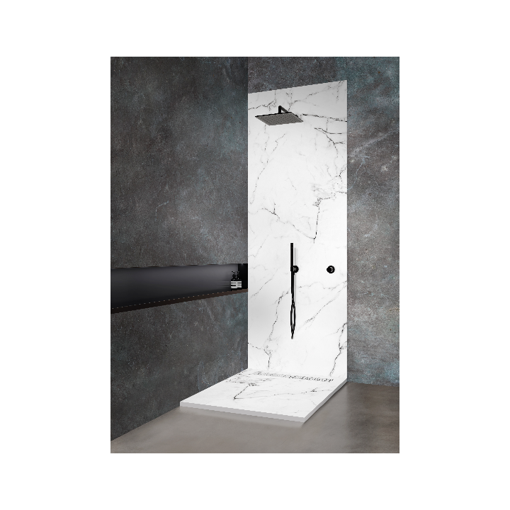 Receveur marbre grille caniveau