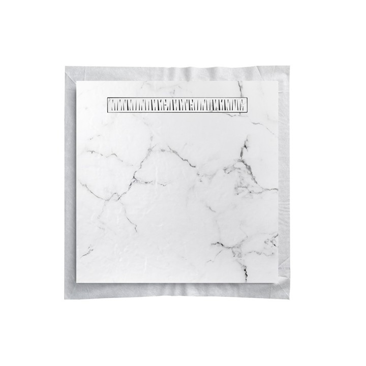 Receveur marbre grille caniveau