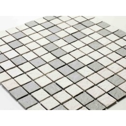 Mosaique en resine imitation pierre 100 x 50 cm - 2,5 x 2,5 cm