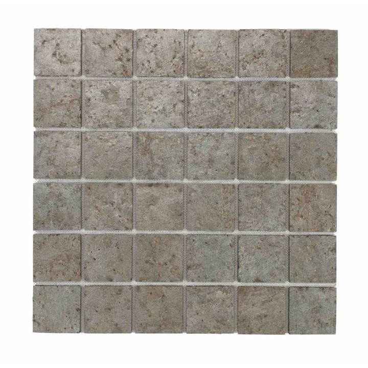 Mosaique Pierre naturelle 5 x 5 cm en rouleau de 100 x 50 cm