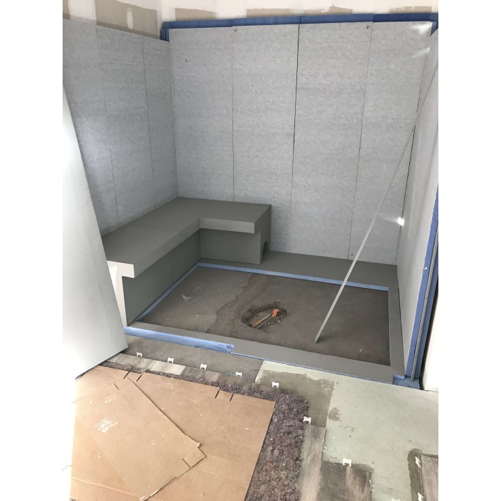 Banquette à carreler pour hammam