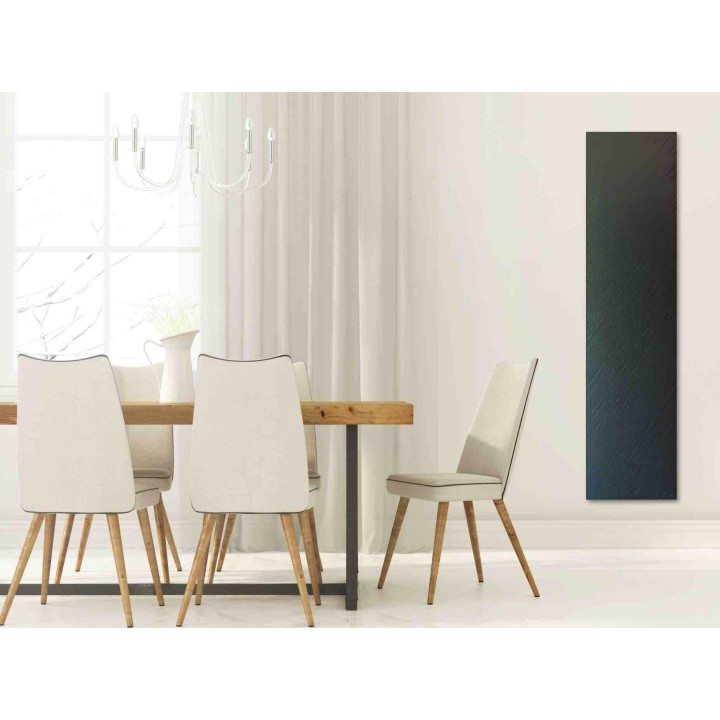 Radiateur et sèche serviette résine imitation ardoise électrique